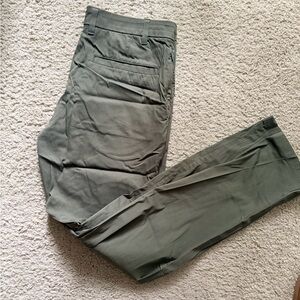 Birddog, Mens, 32x32, Green Stretch Khakis, SLIM Fit.